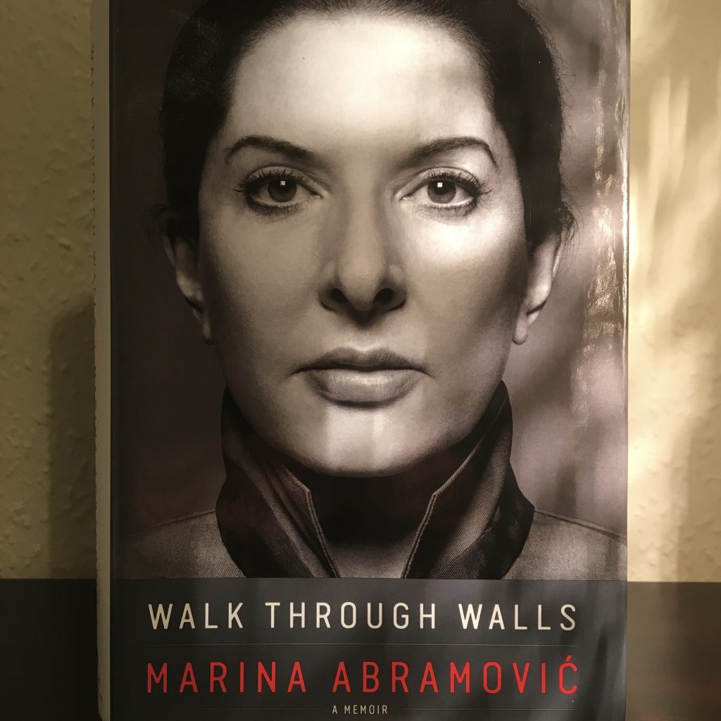 Walk Through Walls by Marina Abramovic